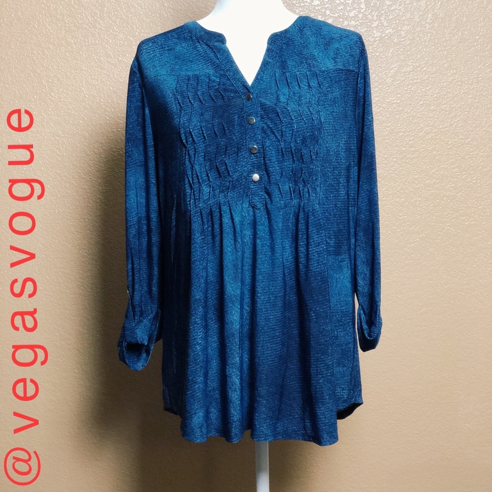 ♡ Cocono Blue Blouse ♡